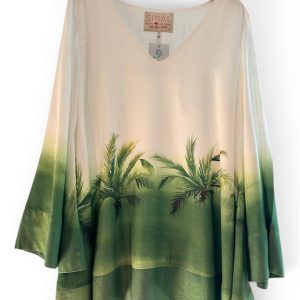 Sigal tuniek met flare mouwen